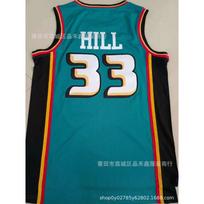 Detroit Pistons Basketball Jersey 10 Rodman Wallace Billups Hamilton Fan Shirt Cotton Sportswear Men Women XL black