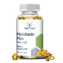 Daitea Melatoninas Max 60mg Kapsulės, Greitai Veikiančios, 120 Kaps. 120 Capsules
