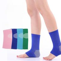 Labai elastingas kvėpuojantis nailoninis čiurnos apsaugas nuo patempimo čiurnai ir riešui Deep blue beige