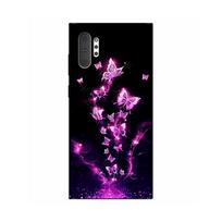 Skirta Samsung Galaxy Note 10 Plus dėklas Spalvotas Dažytas Minkštas Skystas Silikonas Kameros Apsauga Telefono Dangtelis Skirta Samsung Galaxy Note 10 For Galaxy Note 10 black