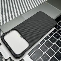 For Xiaomi POCO F8 Ultra Case Hard PC Slim carbon fiber magnetic Wireless charging Protective Back Cover For POCO F8 Pro Shell Poco F8 ultra pilka spalva