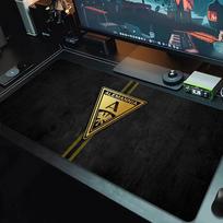 Alemannia Aachen Mouse Pad Large Gaming Table Cushion Non-slip Laptop Tablet Big Mousepad XXL Mat Mini PC Playmat With Lock edge_xia 30cmx60cm(11.8x23.6inch) black