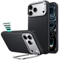 ESR Leather Kickstand MagSafe Case for iPhone 18 Pro / 17 Pro - Black