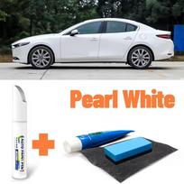 Mobidea White Car touch-up pen Scratch Repair Wax Painting Scratch Remover Car Paint Repair White Touch Up Paint perlų baltos spalvos