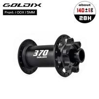 Goldix Boost Cube 28 Holes Mtb Mountain Bike Rear 12X148 Ratchet 36T 15X110 Front 12V Micro Spline Hg Noisy Pro7 28H Hub 6-bolt