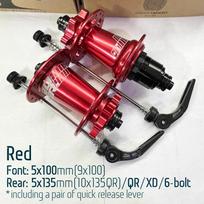 Koozer Xm490 Pro Rear Mtb K7 Cube 28/32/36 Holes Bicycle Hubs 5X135 12X142 Qr Thru Axle Noisy Hub For 11 12 Speed Xd 6-bolt