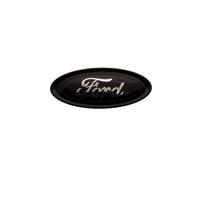11.5cm Logo Emblem for Ford Escape Mondeo Kuga Focus Fiesta Edge Ranger Fusion 2 Car Front Hood Bonnet Rear Trunk e143 Badge Sticker 11.5x4.5CM