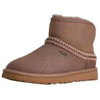 UGG Classic Mini Sheepskin Warm Versatile Vintage Snow Boots Women boots Reindeer 1158262-CRBO 42 brown