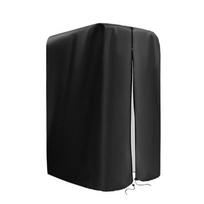 Universals Fit Dust Proof Pull Up Bar Station Protector Waterproof Polyester Fabric Easy To Clean Home Gym Gear Cover M black