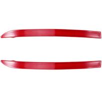 A58X-For Tiguan 2008-2017 Car Red Plastic Rear Bumper Reflectors Pair Left & Right 5ND945105 5ND945106 raudona