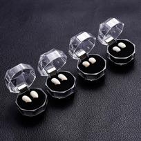 Karštai parduodami vampyro iltys ir tigro dantys Cosplay aksesuarai Adhesive pair gray