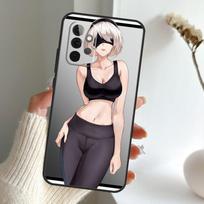 Japanese Style Anime Girl Case For Samsung Galaxy A52 A32 A12 A16 A26 A36 A56 A15 A35 A55 A34 A54 A13 A33 A53 A17 A06 Samsung A17 black