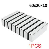 Super stiprus neodimio magnetas N35 NdFeB nuolatinis magnetinis imanes blokas Galingi magnetai Šaldytuvas 60x10x3 60x10x5mm