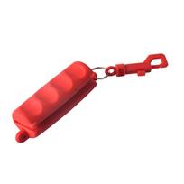 Rubber Arrow Puller Remover with Keychain Rubber Arrow Puller Remover  Shooting Accessories raudona