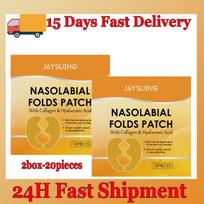 Wrinkle Removal Patch Hyaluronic Nasolabial Folds Face Lifting Sticker Firming Forehead Fine Lines Gel Anti-Aging Collagen Mask beige