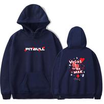 Unisex Pitbull Hoodie 2026 Vegas After Dark Merch Hoodie Long Sleeve Unisex Pullover Clothing Sweatshirt for Men and Women M black