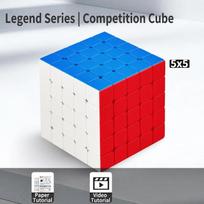 Sengso Speed Cube 4X4 5X5 6X6 7X7 8X8 Stickerless Cube |Smooth Rotation Professional Competition High-Order Cube Educational Toy