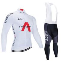 Tour De France Version Spring and Autumn Long-sleeved Cycling Suit Mountain Bike Breathable Sportswear Men L