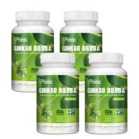 Pslalae - 1,400 mg Ginkgo Biloba Extract Capsules - Brain and Heart Health 120*4