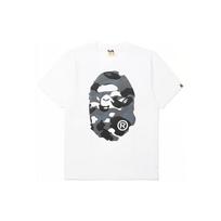A BATHING APE Medaus korys Camo Didelė Beždžionės Galva Marškinėliai OZXTEM110025D S gray