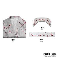 Halloween Zombie Nurse Cosplay Costume, Silent Hill Female Nurse Horror Role Play Outfit 150cm white