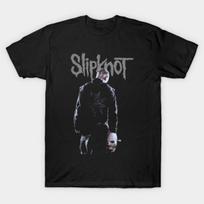 Asian Size Cotton Unisex Tshirt Print T-shirt Slipknot T-shirt No-Cut Print Regular Fit 4XL (93-100kg) juoda