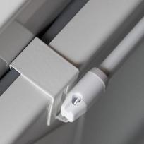 Tension Curtains Rod Window Telescoping Curtains Rod Easy To Install Decorative Home Supplies Including 4 Hooks For Window CN gray
