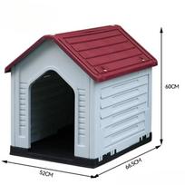 Outdoor Dog House Rainproof Dog Villa Bianmu Four Seasons Universal Medium Large Casa De Perros Artículos Para Mascotas brown