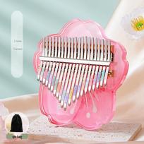 21-Key Acrylic Thumb Piano - Kalimba Musical Instrument