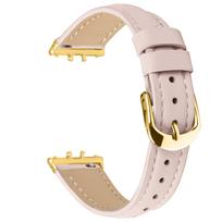 Tinka „Samsung Galaxy Fit 3“ odiniams dirželiams Pakeitimas Prabangus verslo odinis laikrodžio dirželis „Samsung Galaxy Fit 3“ Galaxy watch Fit3 white