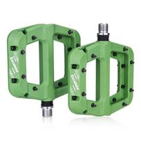 Mountain Mtb Pedals Bike Nonslip Bike Pedals Platform Bicycle Flat Pedals 916 Inch žalia