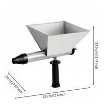 Cement Mixing with Hopper Ergonomic Grout Pump Long-Lasting for Contractors juoda