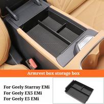 Car Center Console Armrest Storage Box For Geely STARRAY & EX5 EM-i 2026 Galaxy Starship 7 Organizer Tray Interior Parts juoda