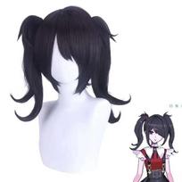 Žaidimas Needy Girl Overdose Cosplay kostiumas Perukas Batai Anime JK Uniform odinių sijonų rinkinys Abyss KAngel Ame Chan Cosplay kostiumas XXXL black