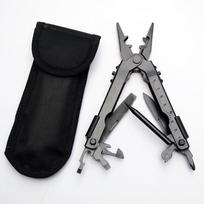 Portable Pocket Multitool - Stainless Steel Pliers, Knife & Screwdriver for Outdoor Survival, Camping, Hunting & Hiking šviesiai mėlyna spalva