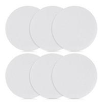 Apvalūs neslystantys vandeniui atsparūs lipdukai plytelėms vonios kambaryje ir virtuvėje 8*8cm (6 pieces) skaidri