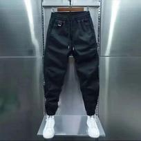 Cotton Joggers Cargo Kelnės Vyriškos Gatvės Apranga Hip Hop Sportinės kelnės Vyriškos Kasdieninės Harem Kelnės Vasarinės Harajuku Kelnės Vyrai L juoda