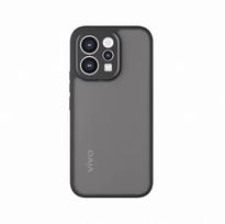 For Vivo V70 Case Vivo V70 Cover Funda Coque Hard Clear PC Soft TPU Edge Shockproof Phone Shell For Vivo V70 Vivo V70 matinė juoda spalva