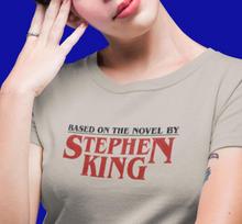 Stephen King T-Shirt – Retro Horror Literature Tee S brown