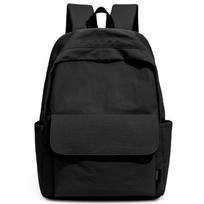 Schoolbag Korean version ins style fashion casual backpack lightweight solid color backpack girls junior high school high value large capacity