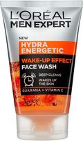 L’Oréal Paris Men Expert Wake-Up Effect Face Wash 100Ml, Hydra Energetic Face Wash With Vitamin C*, For Dull And Tired-Looking Skin, Cleanses Pores orange