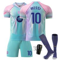 Barselona 10 Messi Marškinėliai 2526 Specialus leidimas Gradiento Futbolo Marškinėliai Greitai Džiūstanti Medžiaga Nauja Gerbėjų Versija #26 įvairiaspalvis