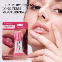 Fast Remove Dark Lip Balm Serum Lighten Melanin Lip Mask Exfoliating Fade Lip Lines Dead Skin Nourishing Repair Lip Care Makeup pink