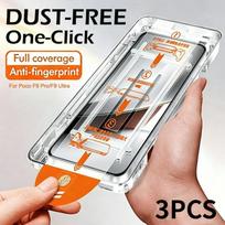 Skirta Xiaomi Poco F9 F8 F7 F6 F5 Pro F9 Ultra F2 Pro F3 F4 GT Redmi K100 K90 Pro Max K80 K70 Pro K80 Ultra K70E Anti-Spy Privacy Apsauga nuo dulkių Vienu paspaudimu Poco F5 balta