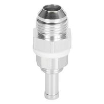 AN8 3 8 Flare Bulkhead Hose Barb Aluminum Alloy Universal Fuel Tank Fitting