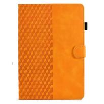 Dėklas Samsung Galaxy Tab S10 Lite dėklas 10,9 colio prabangus stovas piniginė dangtelis Coque Galaxy Tab S10 FE / S9 FE dėklui 10,9 S10 FE (10.9 inch) oranžinė