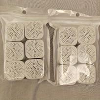 6/24pcs Refrigerator Odor Removal Box Activated Carbon Purification Bags Formaldehyde Reduction Home Aseptic Deodorizer Tool Set gray