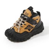 Children's sports shoes 2025 spring and autumn new boys' dad shoes mountaineering girls' running shoes soft-soled baby casual shoes 26 size shoes inner length about 16.5cm žalia