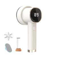 Fabric Shaver Rechargeable Portable for Coat Blanket Couches Cushion Clothes Furniture Sweaters Blankets Pilling Remover 1 white