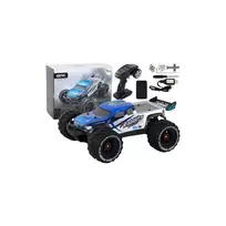 Nuotoliniu būdu valdomas RC automobilis Rabbits 4 ratų pavara 2.4G, mėlynas